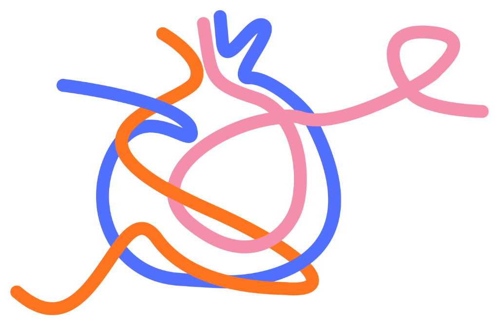 Community threads graphic